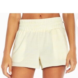 Marika Cream Athletic Shorts Lightweight Versatile